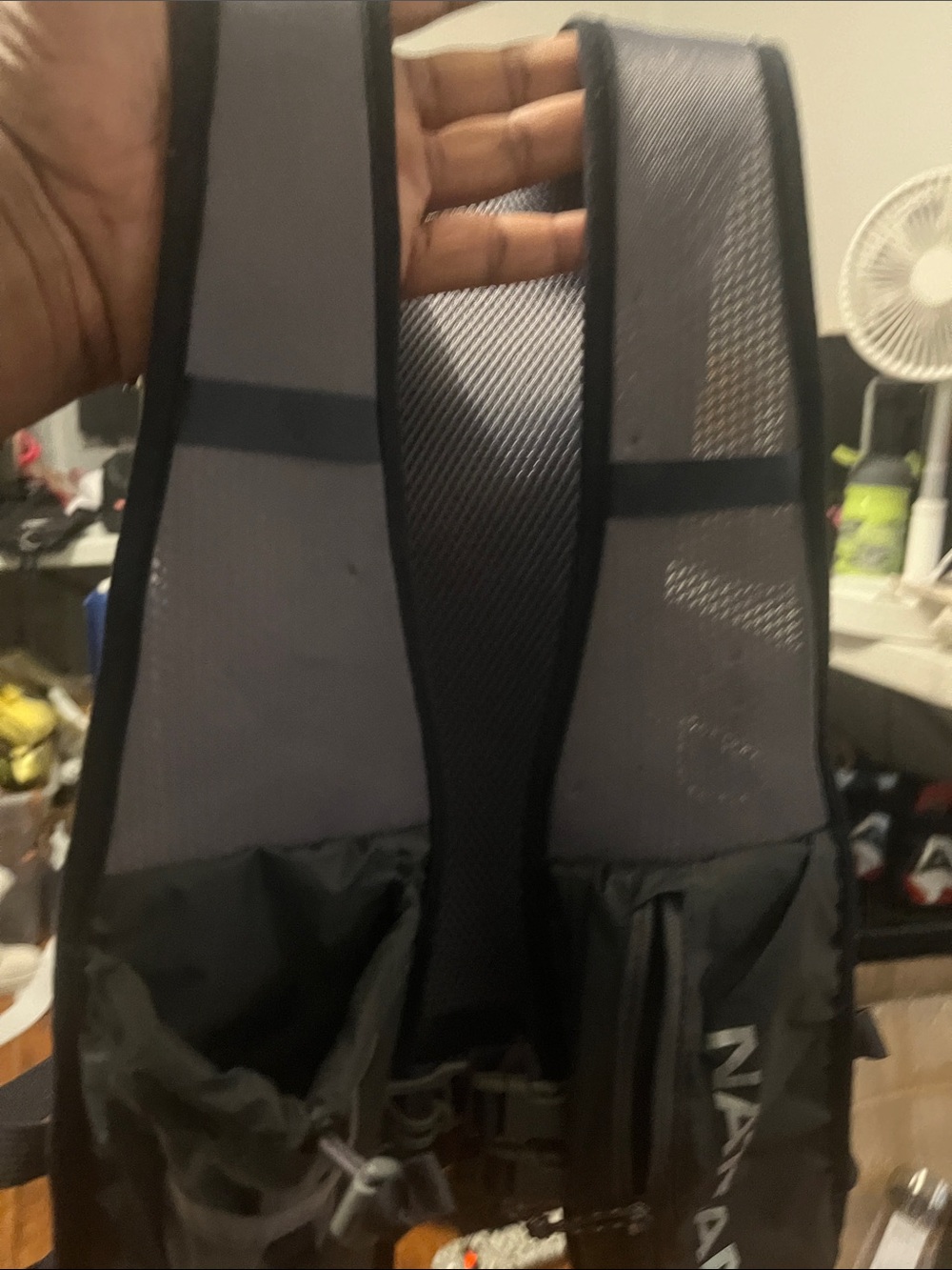 Men's Black Utility Duffel Hydration Vest - Lightweight Carry System